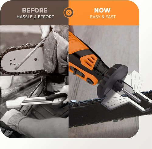 Elektrisches kabelloses Kettensägenschärfset - kommt auch mit Kettensägenschärfgerät... - Bild 6 von 7