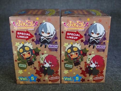 Mini Figura de Música Pop'n Colección Pugyutto Vol. JUEGO DE 5 WILHELM & JACK JAPÓN - Imagen 3 de 10