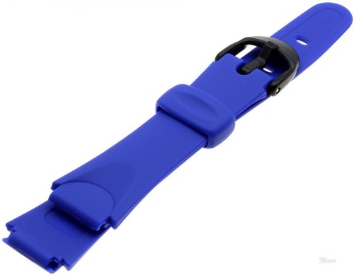 Genuine Casio digital LW-200 19mm x 14mm resin rubber strap band bracelet NEW - Picture 1 of 4