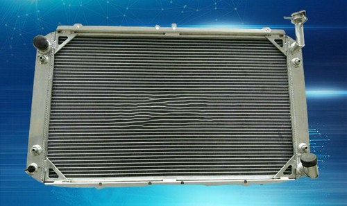 For Nissan GQ Patrol 4.2L Y60 Petrol TB42S TB42E 1987-1997 4ROW Alu Radiator+FAN - Picture 3 of 6