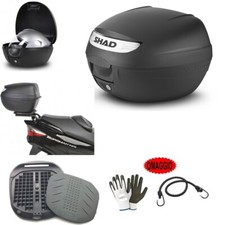 PER VESPA 125 ET4  BAULETTO SHAD 26LT+PIASTRA-1 CASCO,BAULE