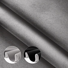 60" (W) Suede Car Headliner Fabric with Foam Backing Automotive DIY Replacement