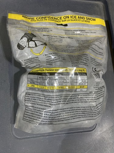 Due North Heavy Duty Industrial Traction Aid Snow Ice Size Medium - Picture 2 of 3