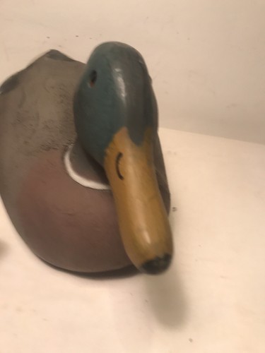 herters mallard drake duck decoy mint vintage - Picture 9 of 13