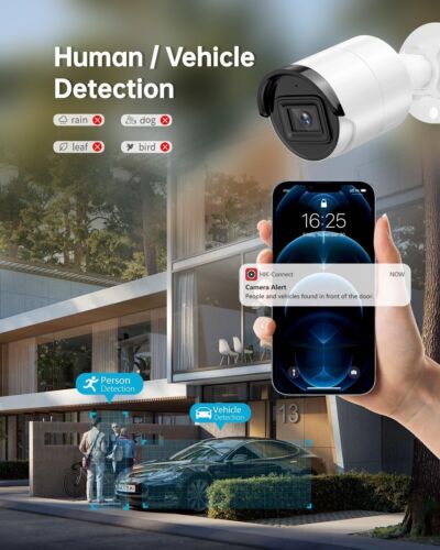 Hikvision DS-2CD2083G2-LI2U-2.8MM 8MP Acusense Hybrid Light Bullet IP Camera+Mic - Picture 3 of 6