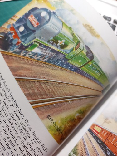 STEAM ENGINES · SALMON · 1972 and 1965 locospotters annual Ian Allen. - Picture 17 of 21