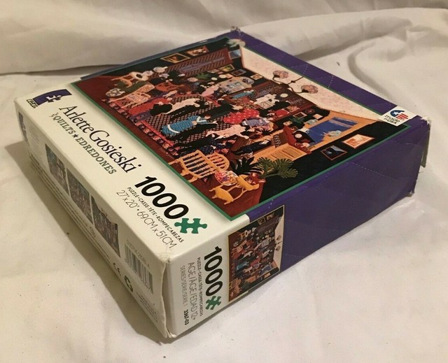 Arlette Gosieski Quilts 1000 pc puzzle Party at Linette's ...