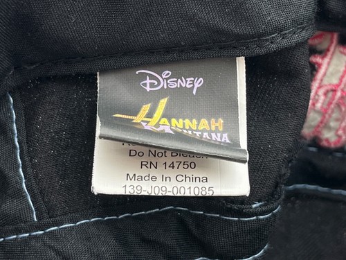 Disney Hannah Montana Gorra Ajustada Niñas Talla Única Miley Cyrus Programa de TV Niños HM - Imagen 9 de 10