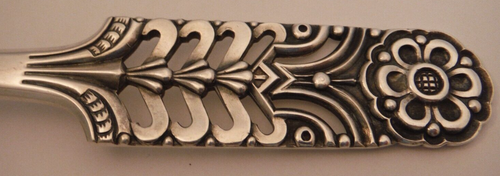 Floriform by David Andersen Norwegian Sterling Silver Fish Server 9 3/4" FIGURAL - Picture 4 of 8