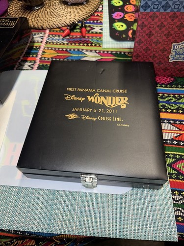 Disney Cruise Line DCL 1st Panama Canal Cruise 2011 Disney Wonder Game Set 6in1 - Picture 1 of 17