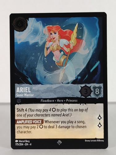 Ariel - Ursula's Return - 175/204 - Singles - Lorcana TCG - Lámina - Súper Raro
