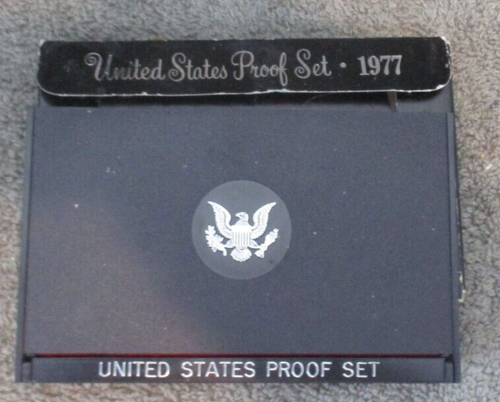 1977 Clad Proof Set U.S. Mint Original Government Packaging OGP - Picture 2 of 5