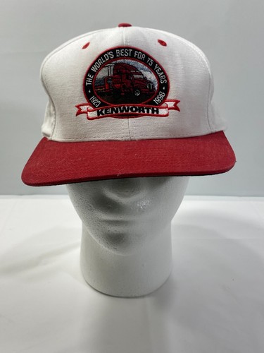 Kenworth The Word's Best for 75 Years 1923-1998 Snapback Cap,Red Bill,Pre-Owned - Picture 3 of 6