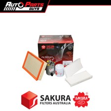 Sakura 4WD Filter Service Kit RSK12C fits Nissan Navara D40 2.5 Diesel 07 - 15