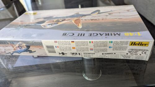 Heller 1/48 Scale Mirage III C/B Scale Plastic Model Kit #80411 - Picture 4 of 7