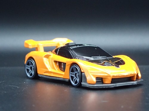 2018-2025 MCLAREN Senna Súper Coche Naranja 1:64 Escala Diorama Modelo Fundido - Imagen 4 de 7