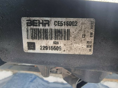 2008-2013 VAUXHALL INSIGNIA 2.0 CDTI RADIATOR AND AIR CON TWIN FANS 22915609 - Picture 4 of 5
