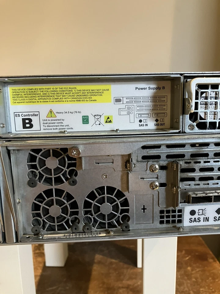 Nimble Storage CS200, CS400, ES1 3U Array, 2x SAS Controllers, 16x 3.5" Bays - Image 4 of 4