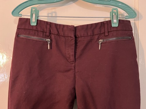 Dalia Collection Modern Fit Chocolate Brown Slacks Size 8 Pre Owned. (B5316) - Picture 2 of 10