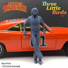 Dukes of Hazzard Bo Duke Custom Resin Figure | Diorama Unpainted Multiple Sizes