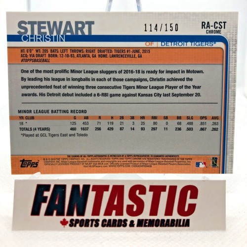 Detroit Tigers Autograph Card YOU PICK Combined Shipping Available MLB Auto - Picture 46 of 60