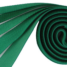KELLY GREEN Light Weight Nylon Webbing-5 WIDTHS-2, 5, 10, 25, 50, or 100 YARDS