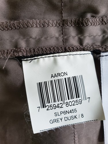 Mini Vestido Vaina BCBGMAXAZRIA Gris Oscuro Negro En Niveles Popelín 8 M L Nuevo con Etiquetas - Imagen 23 de 24