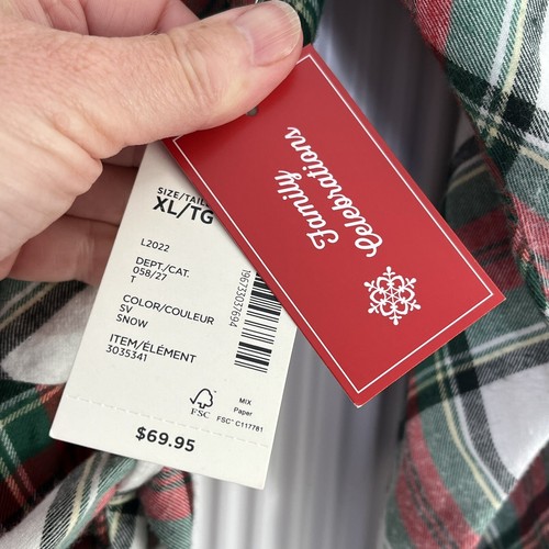 Gymboree Tartan Plaid Flannel Dress Size XL Button Front Family Celebration - Picture 6 of 6
