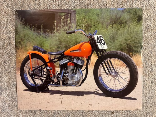 Impact Images Harley Davidson Racing Motorcycle 16"x20" Poster 1992