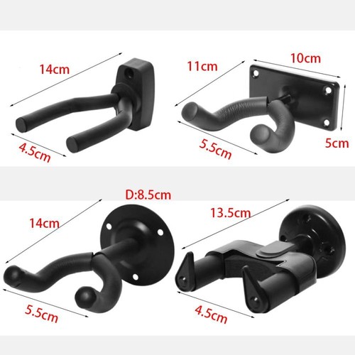 Non-slip Guitar Hanger Guitar Holder Stand Electric Guitar Violin Ukulele - Picture 2 of 16