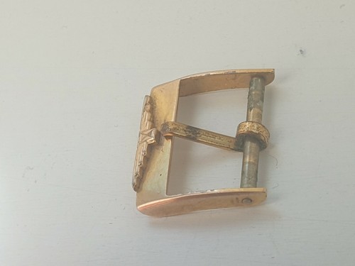 LONGINES Chronograph 13ZN 30ch Buckle 16mm Golden Gold Plate filled 50s eagle - Picture 6 of 11