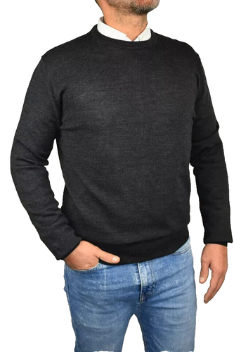 Maglione Uomo Lana e Maglioncino Cashmere Cardigan Maglioni M L XL XXL Invernale - Picture 4 of 21