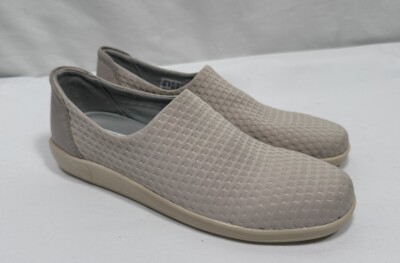 ECCO Women Shoes Slip-On Loafers Comfort size EU 38 US 7-7.5 Beige Gray New