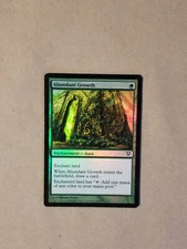 MTG Magic Avacyn Restored Commander X1 FOIL Abundant Growth (NM/M - Pack Fresh)