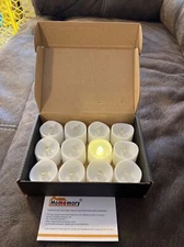 Homemory Flickering Bulb Flameless LED Tea Lights Quantity￼ 12 ✨NEW✨