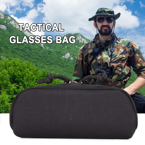 Tactical Molle Brillenetui Stoßfest Schutz Brillenbox mit Gürtelclip - Bild 2 von 18