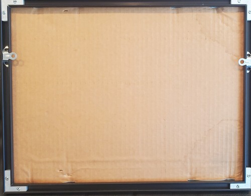 Pintura de acuarela de paisaje chino vintage sobre papel firmada por el artista Beautifu - Imagen 7 de 11