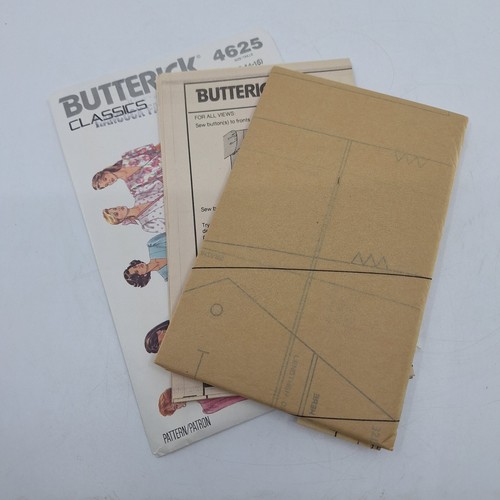 Butterick 4625 Vtg Top-Skirt & Scarf with variations Pattern Sz 12-16 UC - Picture 5 of 6