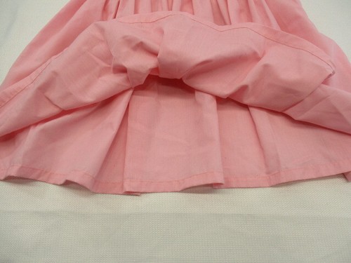 Vtg Hearts & Flowers Girls Smocked Pink S/S Lightweight Dress 2T Spring *Flaw - Picture 8 of 15