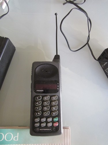 Vintage 1994 MOTOROLA Deluxe Cellular Pocket Phone set - Bild 3 von 6