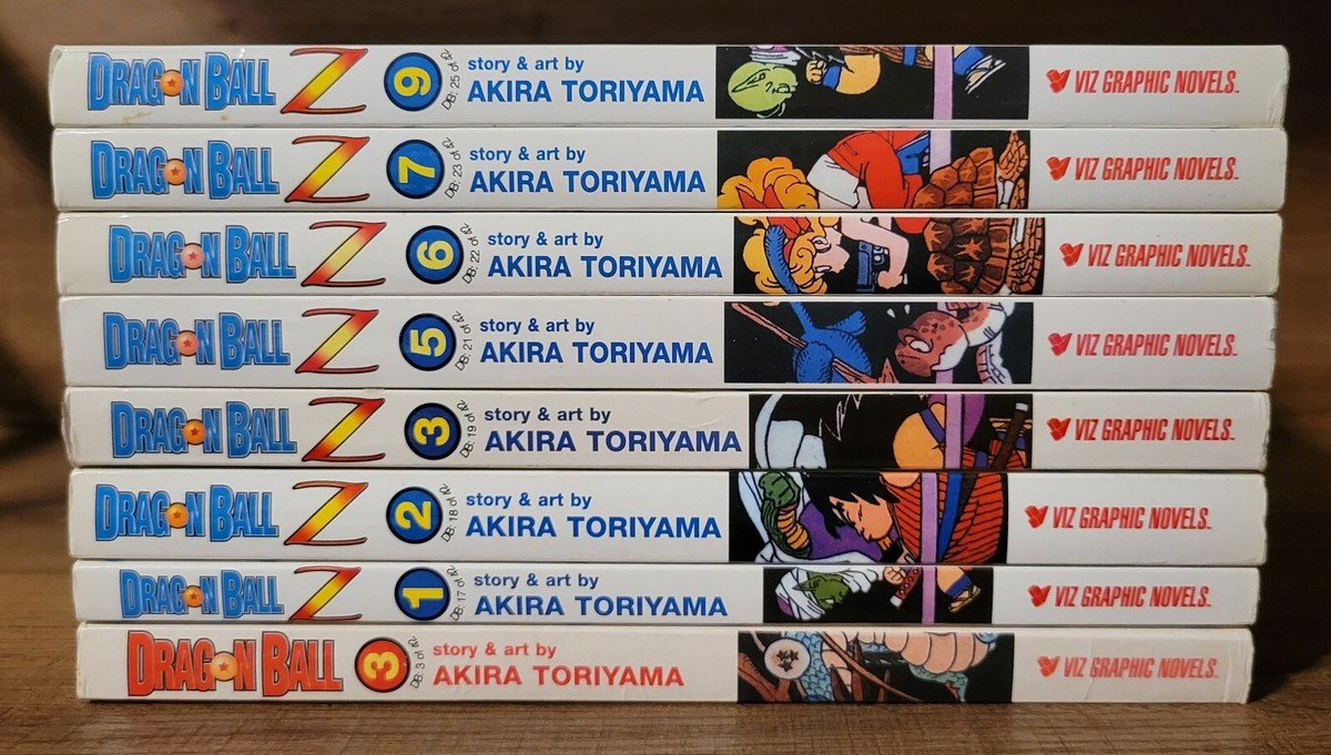 ドラゴンボールZ 英語版 3in1 1-21巻分 洋書 VIZ Dragon Ball 3 in 1 Edition English Manga Series Omnibus Viz