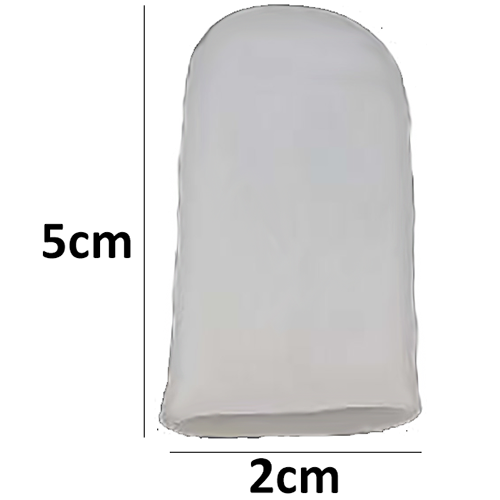 Silikon Zehenkappen Schutz Abdeckungen Größe Large für große Zehen verhindert Blasen UK  - Bild 2 von 6