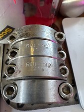 Ruland 1-1/8” Shaft Collars Clamp Style Aluminum Lot of 4 – 2 Marked, 2 Unmarked