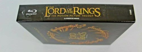 The Lord Of The Rings The Motion Picture Trilogy 9 Disc Box Set Blu-Ray EUC - Picture 3 of 3