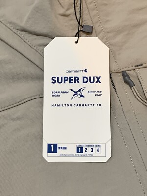 NWT Carhartt Super Dux Mock-Neck Rain Defender Softshell