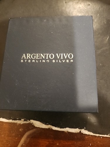 OHRRINGE HALSKETTE SET ARGENTO VIVO 18k über SS NATURSTEIN (A15) - Bild 2 von 6