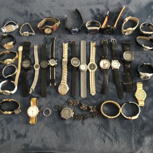 Watch Lot 30+ Lady Watches & Men’s Watches Swis Army Casio, Geneva,