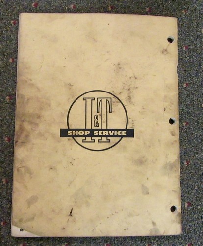 I & T IH-8 International Harvester Super & Non-Super Service Manual - Picture 4 of 5
