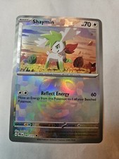 Pokemon TCG - Prismatic Evolutions - MASTER BALL - Textured - Shaymin - 087/131