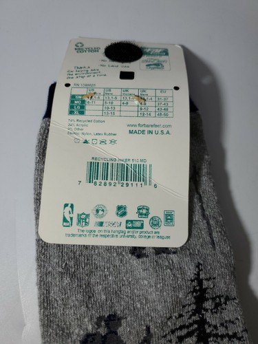 Hiker Crew Socks Size Medium 5-10 NEW - Picture 4 of 4